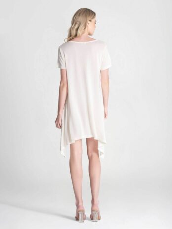 Vestido básico pontas