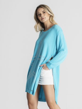 Túnica estrela com fechos