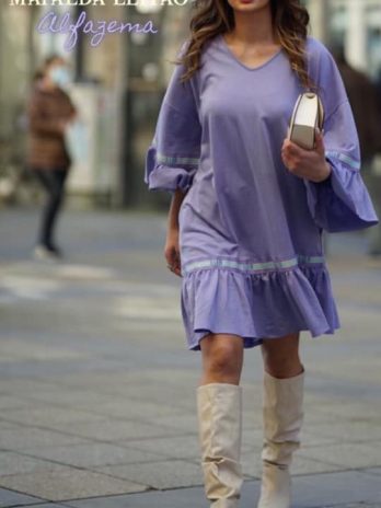 Vestido asas nas costas