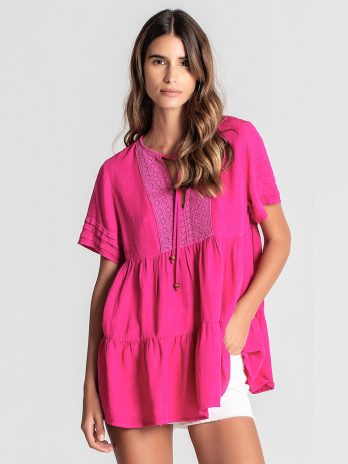 Blusa Com Detalhes Na Manga