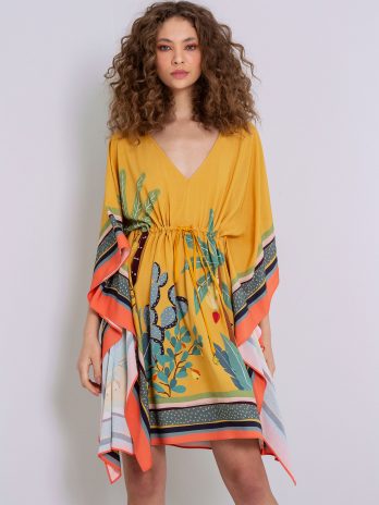 Kaftan Estampado C/ Atilho