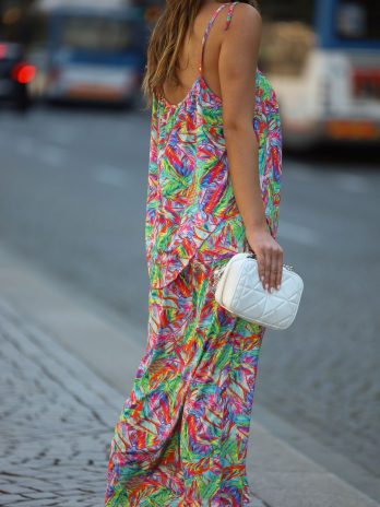 Vestido Alças Big C/ Sobreposicão