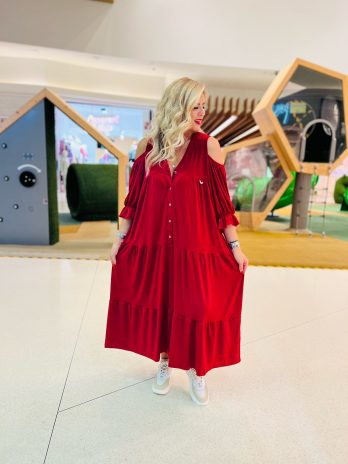 Vestido Exclusico New C/ Ombros Descobertos