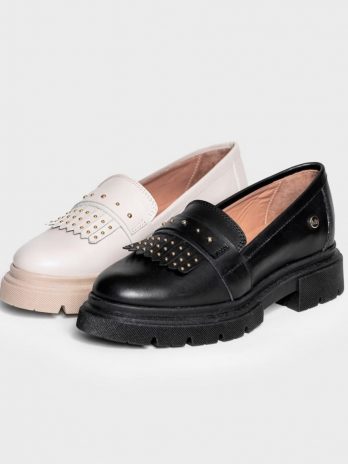 Loafer Franjas C/ Tachas Or