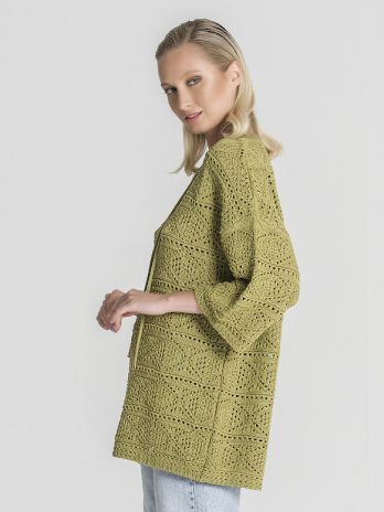 Camisola Oversize Perfurada