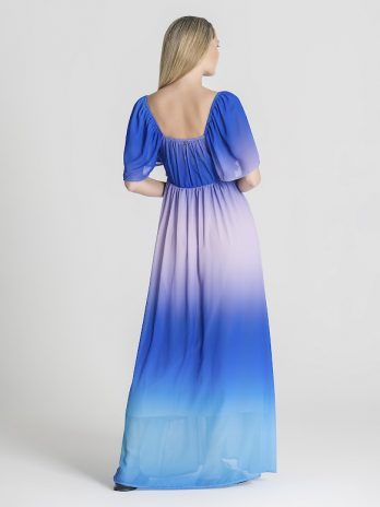 Vestido Tie Dye Dupla Cor