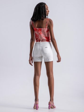 Calções Ibiza C/ Cinto Estampado