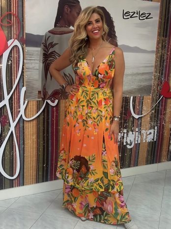 Vestido Longo C/ Sobreposição