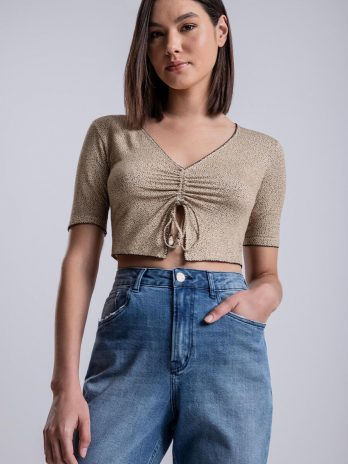 Calça Mom Cintura Super Alta