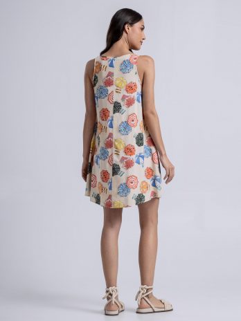 Vestido Midi Alça Larga Decote V