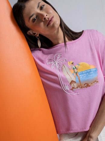 T-Shirt Loira Sol / Mar