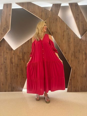 Vestido Exclusivo New Ombros Descobertos Licra Fria