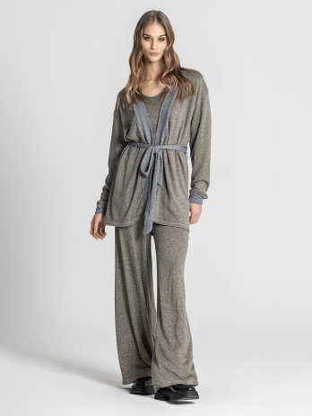 Casaco Lurex C/ Cinto