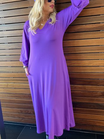 Vestido Exclusivo Comprido Decote V
