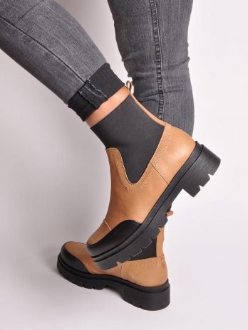 Botim Pele C/ Elástico Sola Borracha