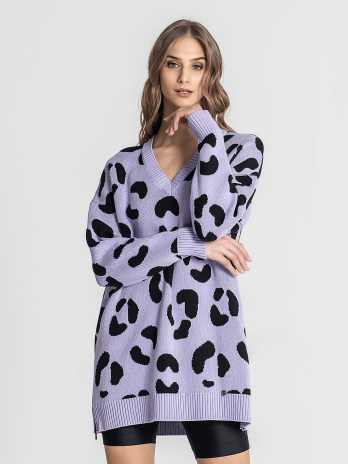 Camisola Animal Print C/ Fechos