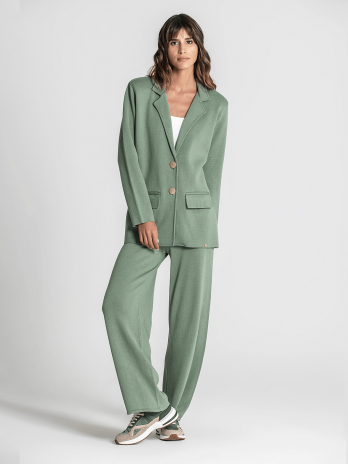 Blazer Algodão C/ Botões Or