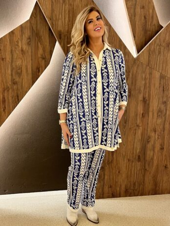 Túnica Camiseiro C/ Abertura Lateral