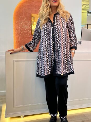 Túnica Camiseiro C/ Abertura Lateral