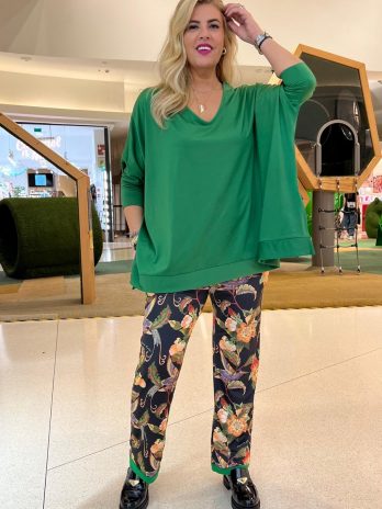 Túnica Exclusiva Licra Fria Oversize C/ Punho