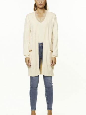 Cardigan C/ Bolsos / Corrente