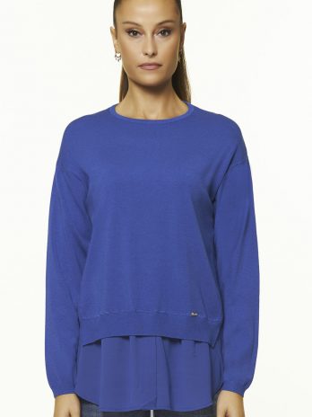 Camisola Malha C/ Tule