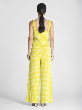 Top Jacquard C/ Lettering