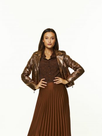 Blusão Ecopele Shine