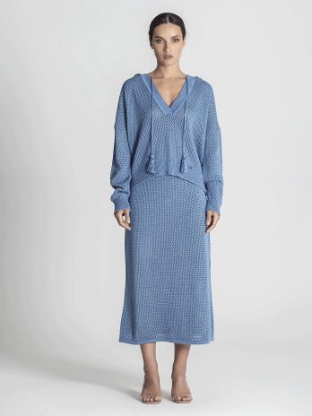 Saia Perfurada C/ Lurex