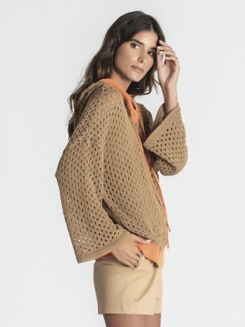 Camisola Perfurada C/ Capuz