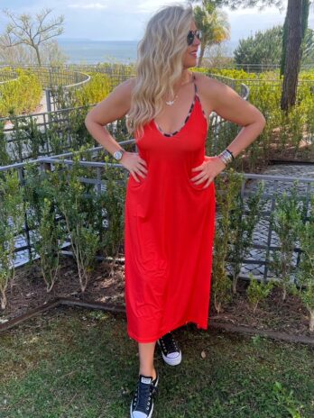 Vestido Alça Fica Costas Cavadas
