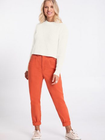 Camisola Cropped Tricô