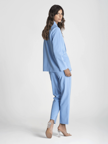 Blazer Com Botão Frente