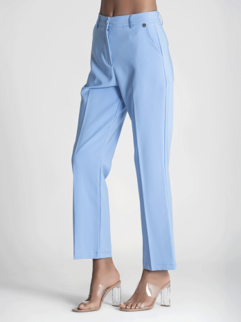 Calças Com Bolsos Laterais