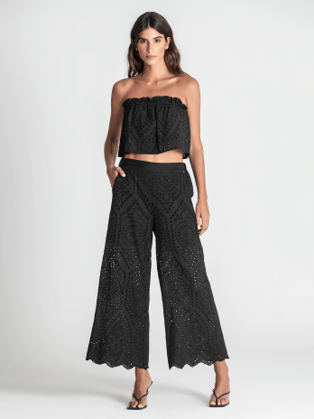 Top Cai Cai Bordado Inglês