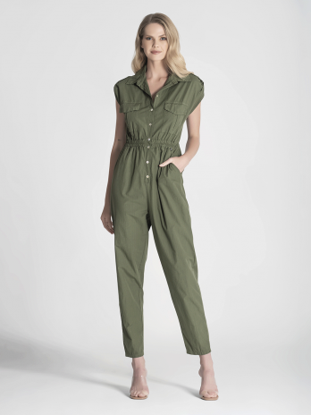 Macacão C/ Elástico Cintura