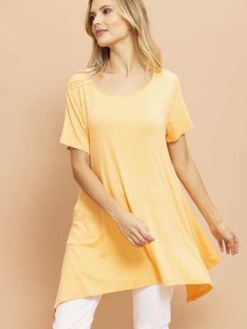 Túnica Básica Viscose C/ Pontas