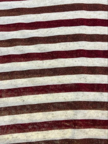 T-Shirt Oversize Riscas Lurex