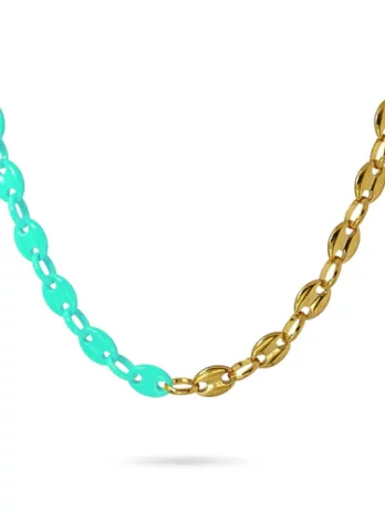 Colar De Elos Esmaltados