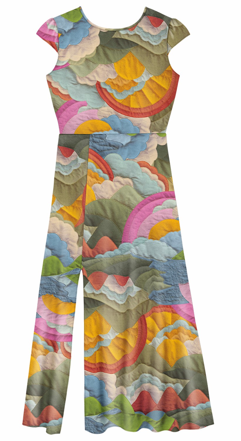 Vestido Comprido C/ Abertura Lateral / Abertura Costas - Image 4