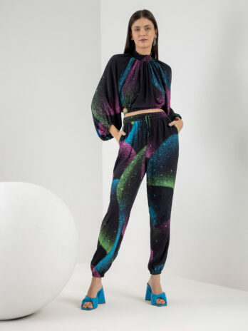 Calça Jogging Viscose C/ Punho