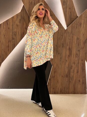 Túnica Exclusica Licra Fria Oversize C/ Punho