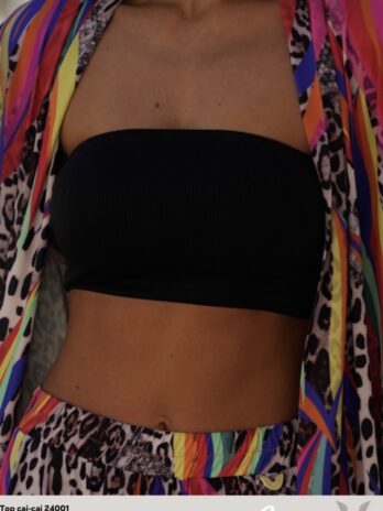 Faixa / Top Cai Cai Licra Fria