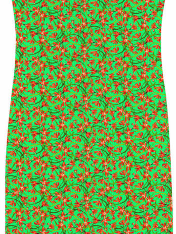 Vestido Midi Canelado C/ Abertura Lateral