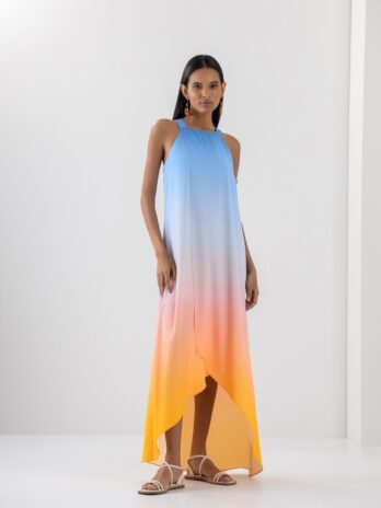 Vestido Marrocain Assimétrico