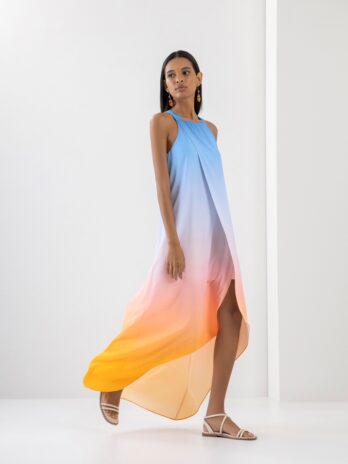 Vestido Marrocain Assimétrico