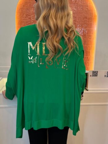 Túnica Oversize ML Love Costas