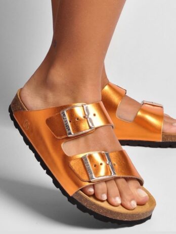 Chinela Laminada C/ Fivelas