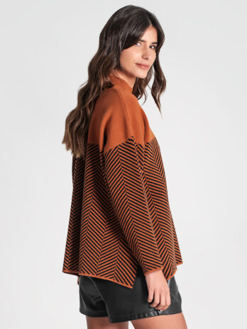 Camisola Jacquard Espinha