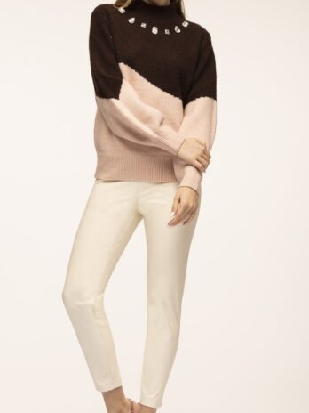 Calça Leggings Polipele C/ Fecho